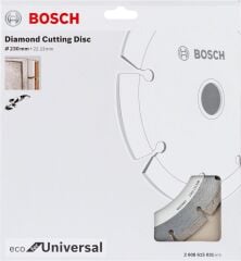 Bosch - Ekonomik Seri Genel Yapı Malzemeleri İçin Elmas Kesme Diski 230 mm