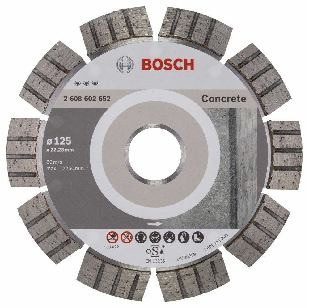 Bosch - Best Serisi Beton İçin Elmas Kesme Diski 125 mm