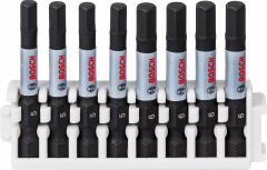 Bosch - Impact Control Serisi Vidalama Ucu 8'li H5x4/H6x4 *50mm