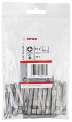 Bosch - Extra Hard Serisi Vidalama Ucu PZ 2*49 mm 25'li