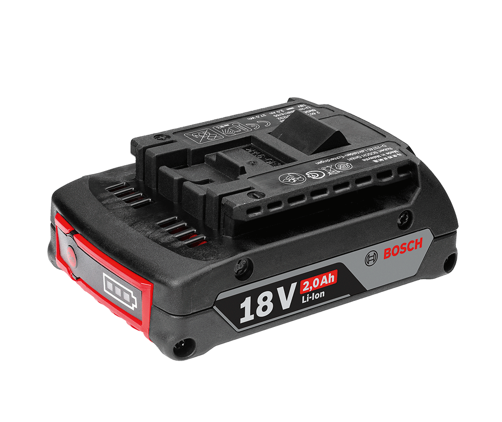 Bosch Professional GBA 18 Volt 2 Ah Li-ion Akü