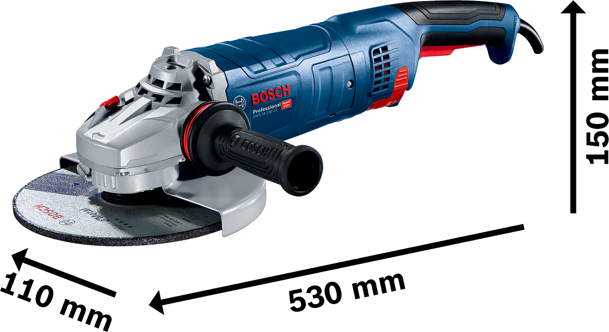 Bosch Professional GWS 24-230 JZ Büyük Taşlama Makinesi