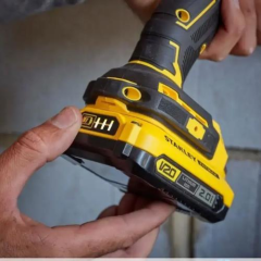 Stanley SFMCK217M1S 18V Fatmax Kömürsüz Darbeli Matkap ve Somun Sıkma Seti