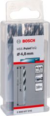 Bosch - HSS-PointeQ Metal Matkap Ucu 4,8 mm 10'lu