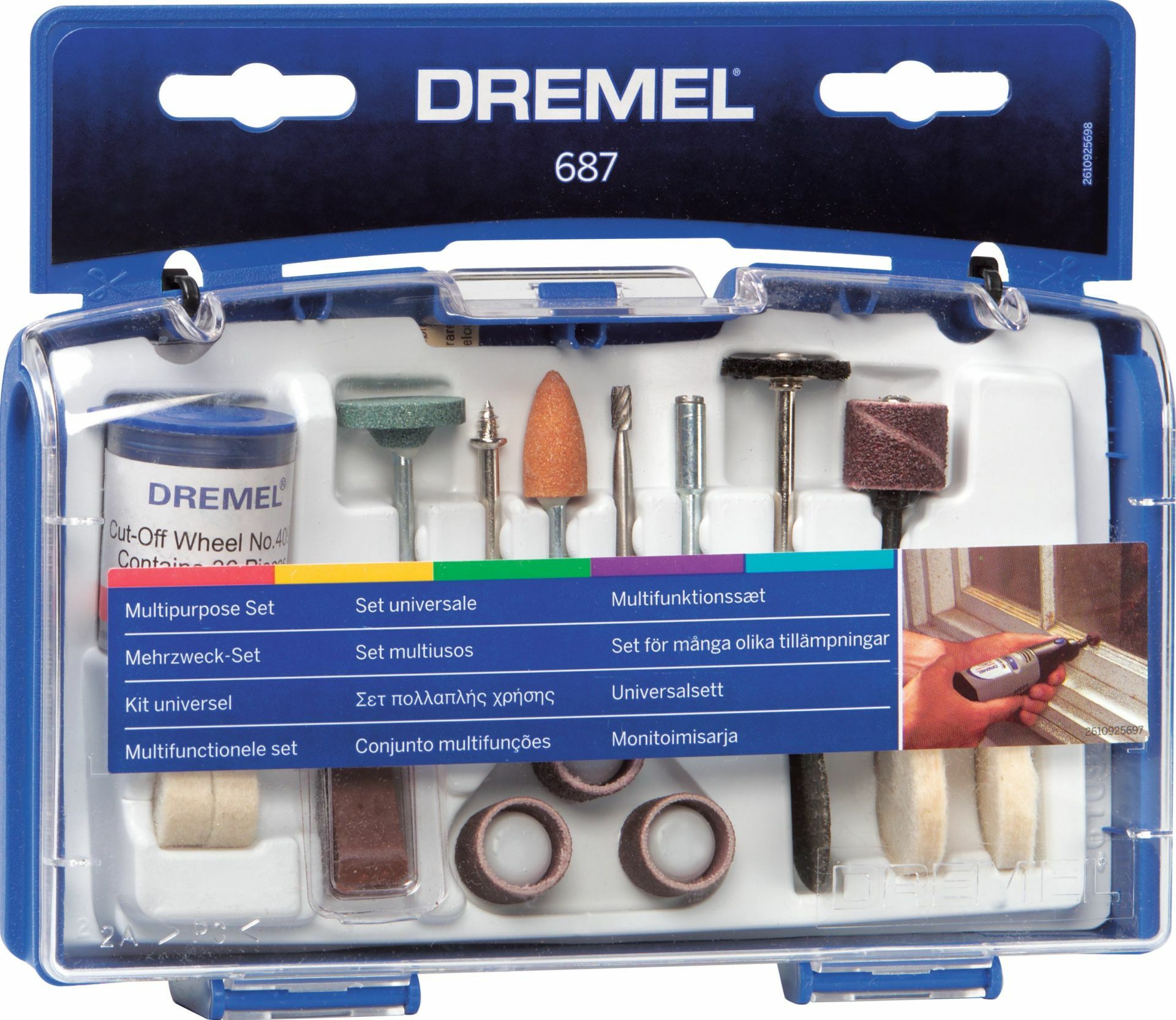 DREMEL® Çok amaçlı set (687)