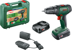 Bosch UniversalDrill 18 Çift Akülü Delme Vidalama Makinesi (2 x 1,5Ah)