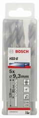 Bosch - HSS-G Metal Matkap Ucu 9,3*125 mm 5'li Paket