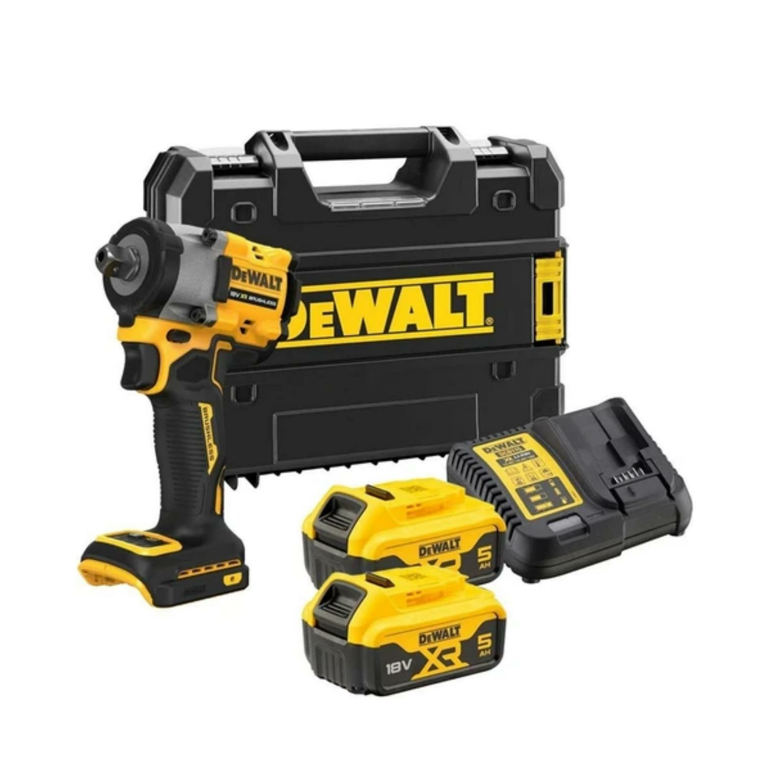 Dewalt DCF922P2T 18 V 5 Ah Çift Akülü Somun Sıkma Makinesi