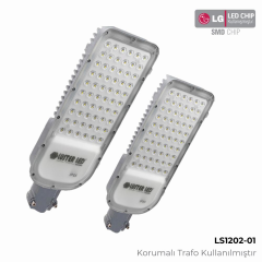 Luster 50W Sokak Armatürü 6500K 5000 Lümen Beyaz Işık