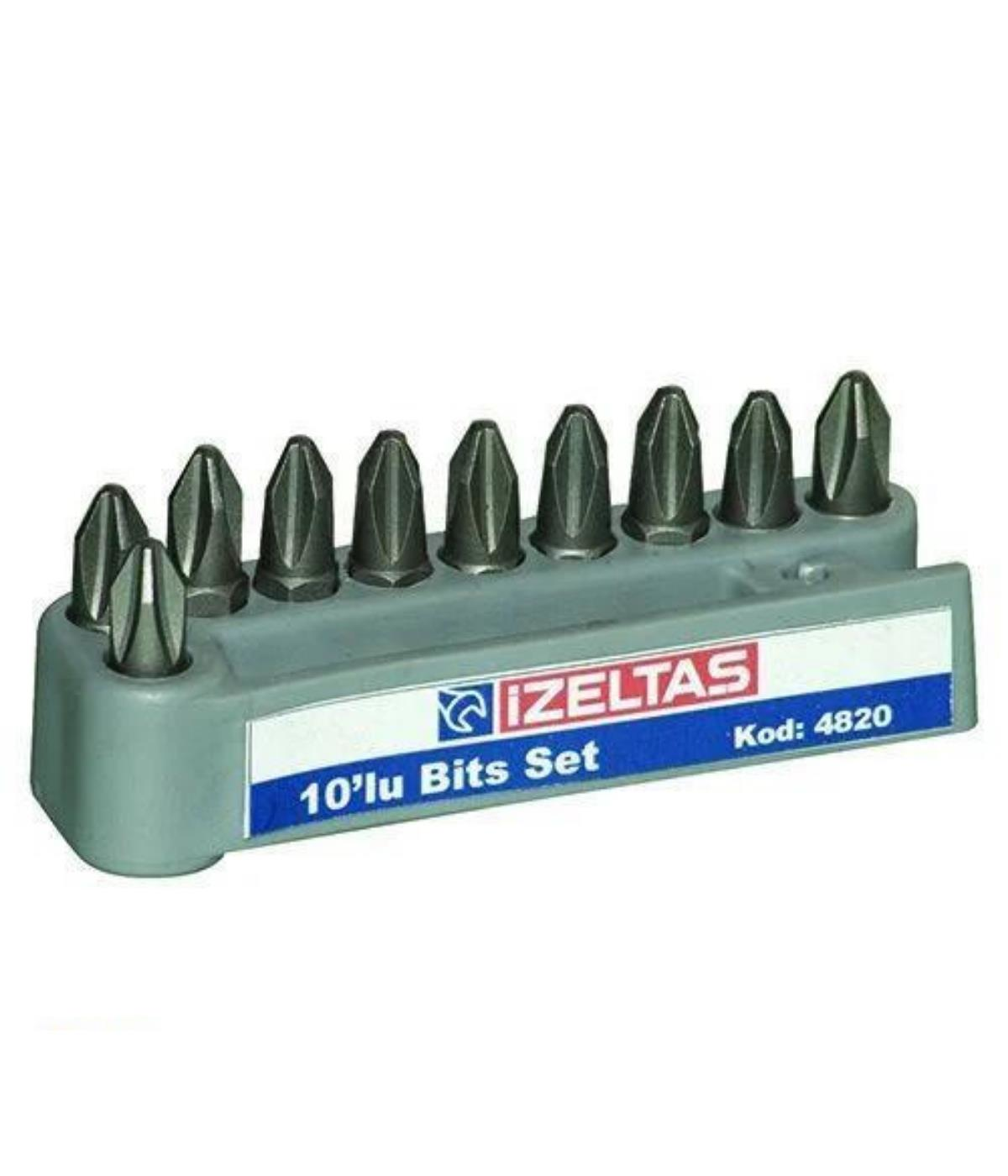 İzeltaş Torx Bits Uç (25 Mm) Set T 25