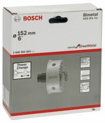 Bosch - Special Serisi Metal Ve Inox Malzemeler için Delik Açma Testeresi (Panç) 152 mm