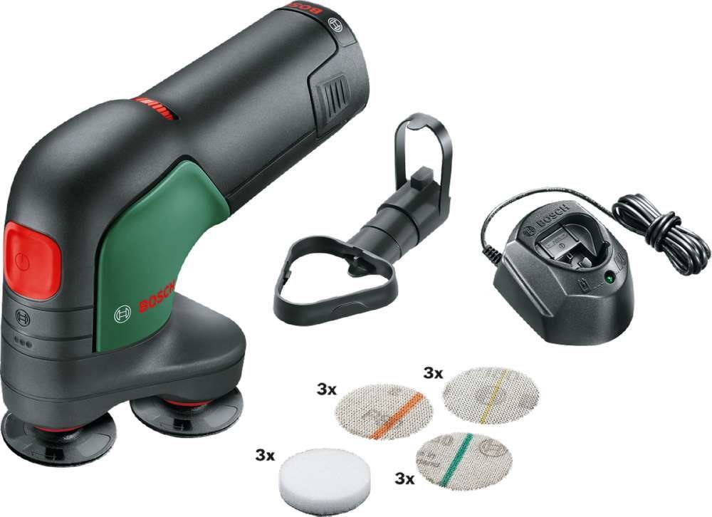 Bosch EasyCurvSander 12 Akülü Diskli Zımpara ve Polisaj Makinesi