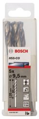 Bosch - HSS-Co Metal Matkap Ucu 9,5*125 mm 5'li Paket