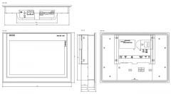 6AV2124-0MC01-0AX0 /SIMATIC HMI TP1200 C