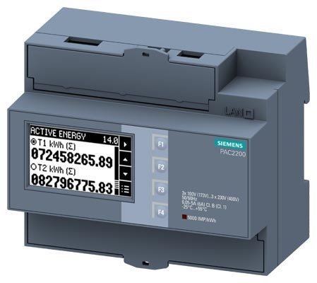 7KM2200-2EA30-1DA1 /PAC2200, CT/5A, Modbus-RTU Haberleşmeli