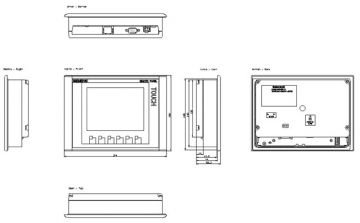 6AV6647-0AD11-3AX0 /SIMATIC HMI KTP600 B