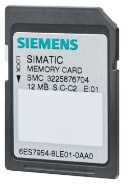 6ES7954-8LE03-0AA0 /SIMATIC S7, MEMORY CARD FOR S7-1X00 CPU/SINAMICS, 3,3 V FLAS