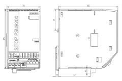 6EP3436-8SB00-0AY0 /SITOP PSU8200 24 V/2