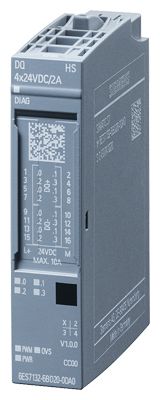 6ES7132-6BD20-0DA0 /ET 200SP, DQ 4X24VDC/2A HIGH SPEED, PU 1