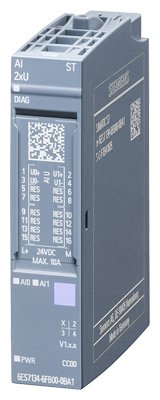 6ES7134-6FB00-0BA1 /ET 200SP, AI 2xU Standard, PU 1
