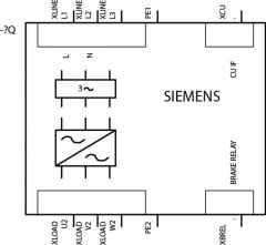 6SL3225-0BE31-1AA1 /SINAMICS G120 11KW CT / 15KW VT PM250