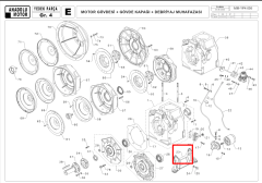 Motor Ayağı - Antor 4 LD 640 / 4 LD 820