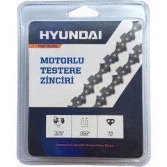 Hyundai Testere Zinciri 3,25-36 DİŞ 1.5 mm. Köşeli (Hyundai Turbo 650 zinciri)