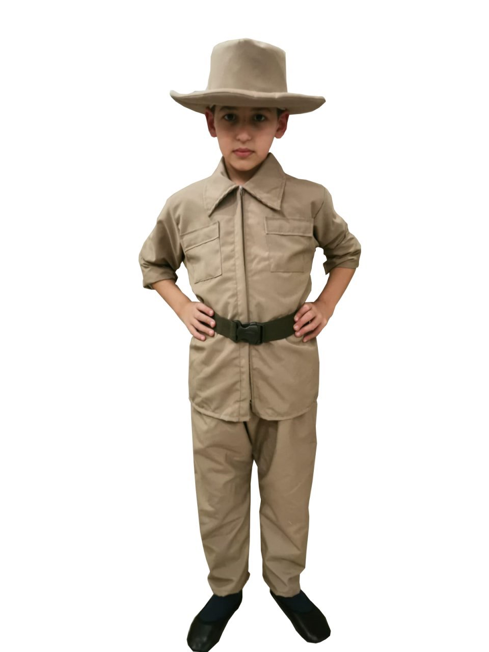 Düşman Askeri İngiliz Anzak Fransız Çocuk Kostümü