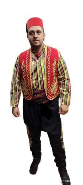 Osmanlı Köylü Erkek Kostümü Dönem Kıyafeti