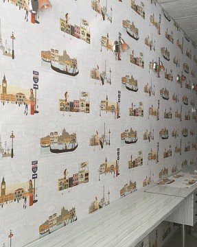 Güney Kore duvar kağıdı 5596-1 Soho-indirimli-seri sonu-kız-çocuk-genç-modelli-(16 M2)