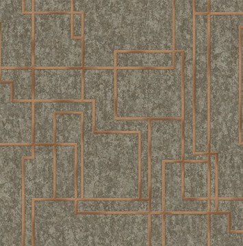 Octagon 1202-5-kareli-bej-Koyu kahve-modern-(10m²)
