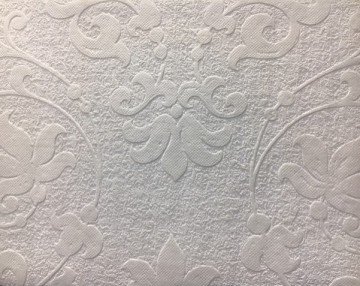 Seela Boyanabilir S-7991-beyaz-boyanır-çiçek-desenli-dokulu-kabartmalı-duvar-elyaf tabanlı