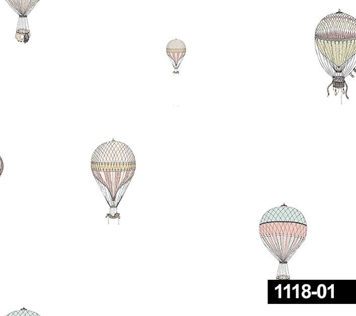 Decokids-1118-01 Çocuk odası modeli-desenli