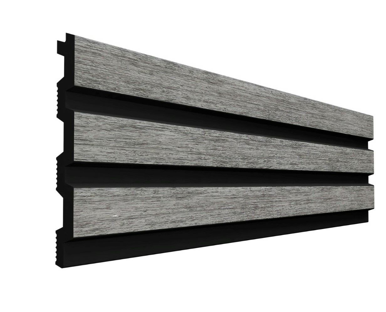 Polimer-Duvar paneli, oluklu-Koli de 20 boy fiyatı-Gri-boyalı-sert-ezilmez-Üretim-Toptan-Perakende-(Ölçü.12 cm X 290 boy( 20 BOY-1 PAKET SATIŞ FİYAT.