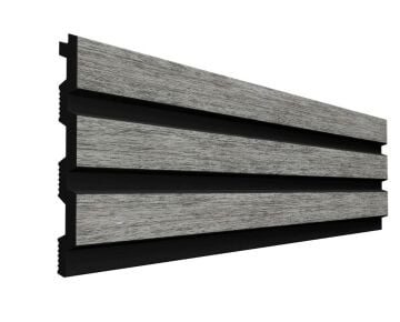 Polimer-Duvar paneli, oluklu-Koli de 20 boy fiyatı-Gri-boyalı-sert-ezilmez-Üretim-Toptan-Perakende-(Ölçü.12 cm X 290 boy( 20 BOY-1 PAKET SATIŞ FİYAT.