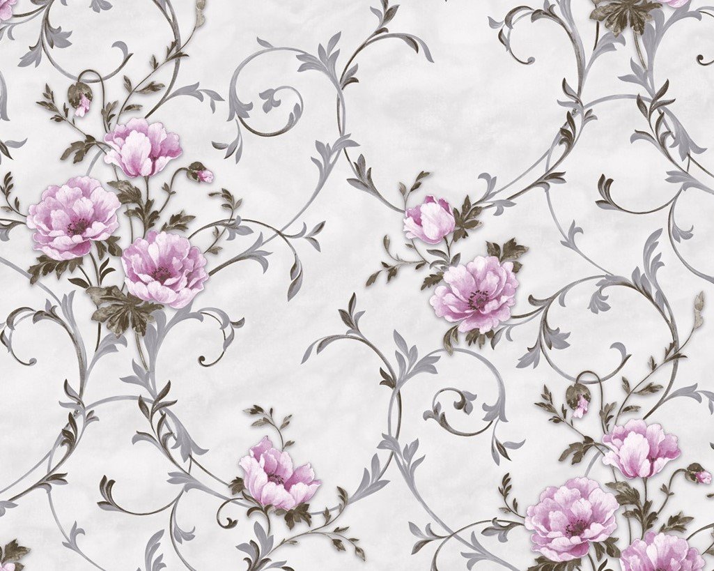 Yasham Bloom duvar kağıdı 7514-5-yasham-yeni çiçekli-fon-ev-Eni 106 cm boyu 10 metre 1 rulo 10,6 m2 kaplar