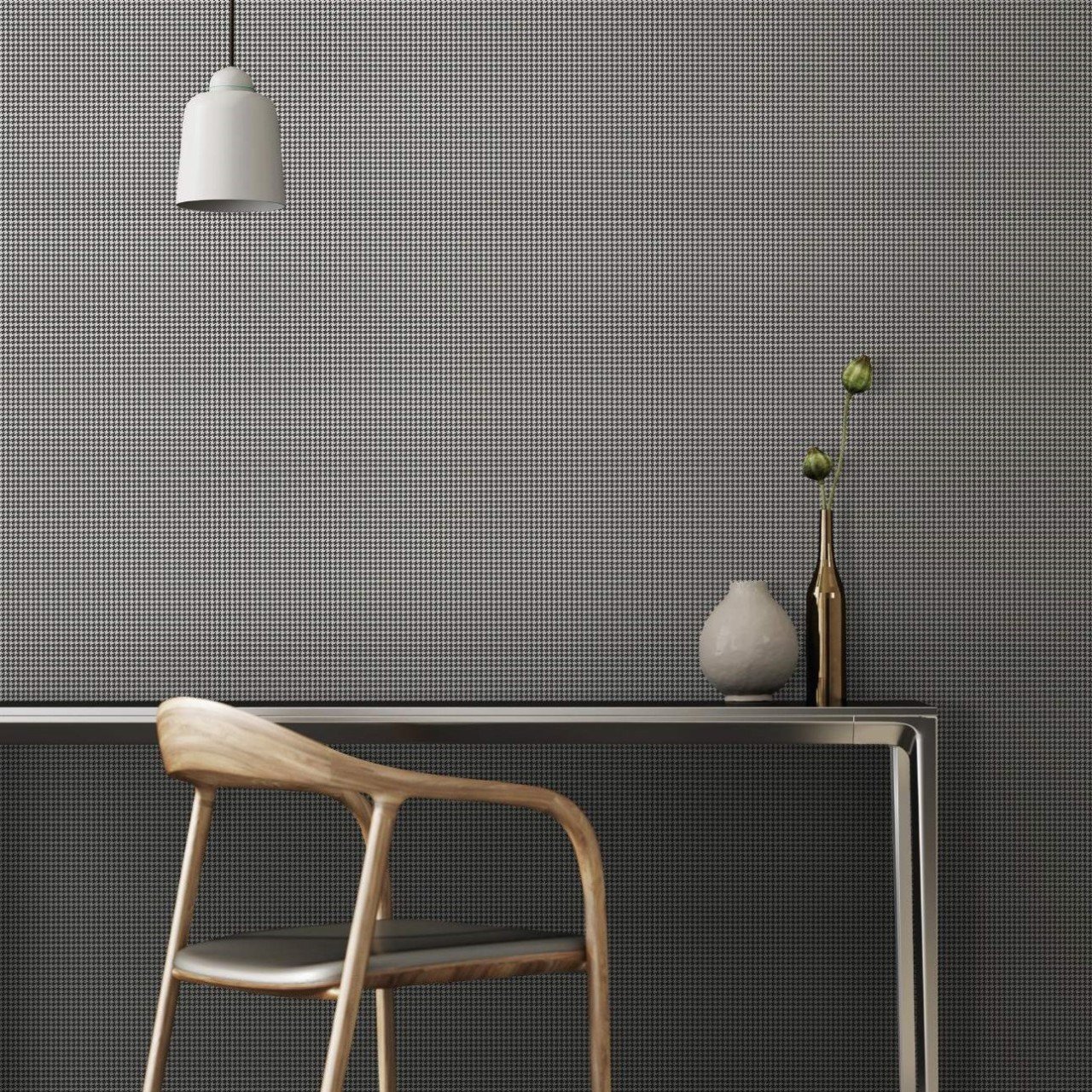 Alfa 3718-4-Gri-Textile-dokulu-pattern wallpaper