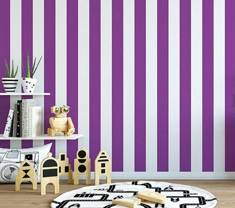 Çocuk odası çizgili Milky-Baby-430-6-renkli