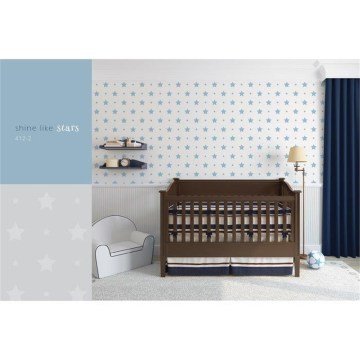 Yıldızlı çocuk odası Milky-Baby-412-2-mavi-yıldız