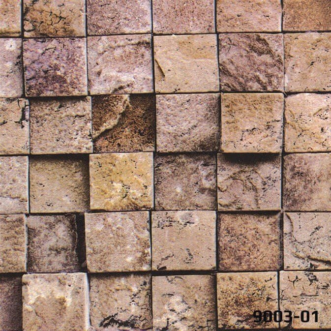 stone 9003-01-eskitme-taş desenli-kahve-3 boyutlu-ev-iş yeri-ofis-fon-yaşam-(Ebat:1,06 m X 15,60 m