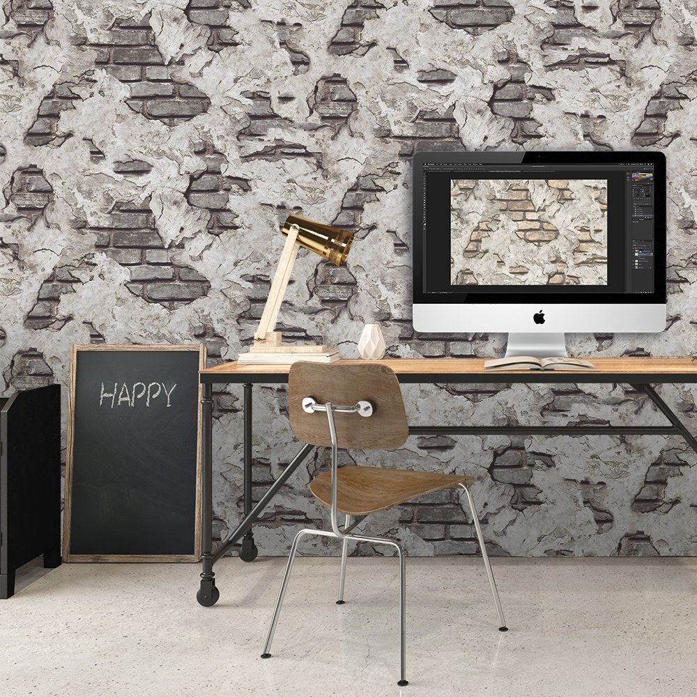 Duka duvar kağıdı Inception  DK-71151-4-Yeni eskitme duvar görünümlü-(16,2 m2