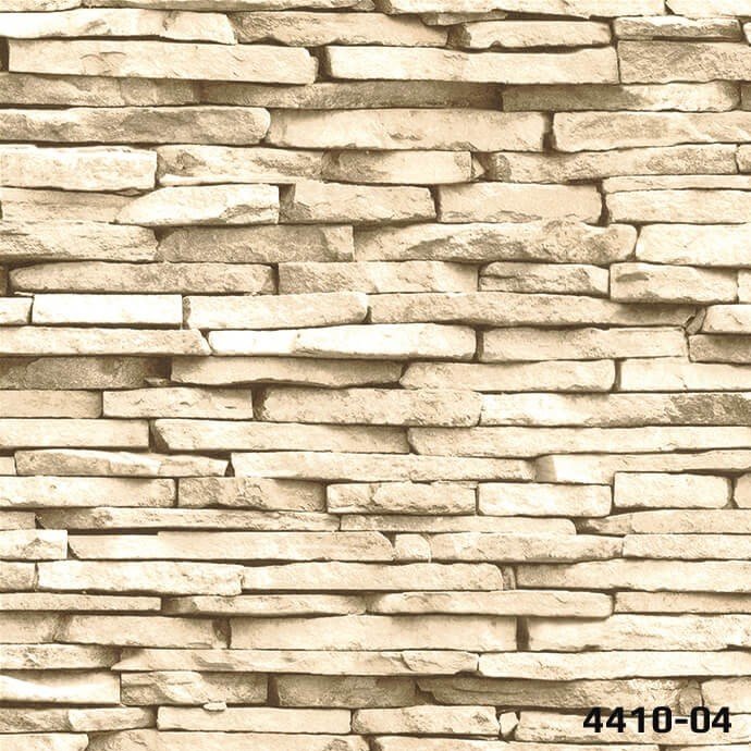stone 4410-04-bej-taş-3 boyutlu-fon-ev-iç yeri-ofis-yaşam-(Ebat :1,06 m X 15,60 m