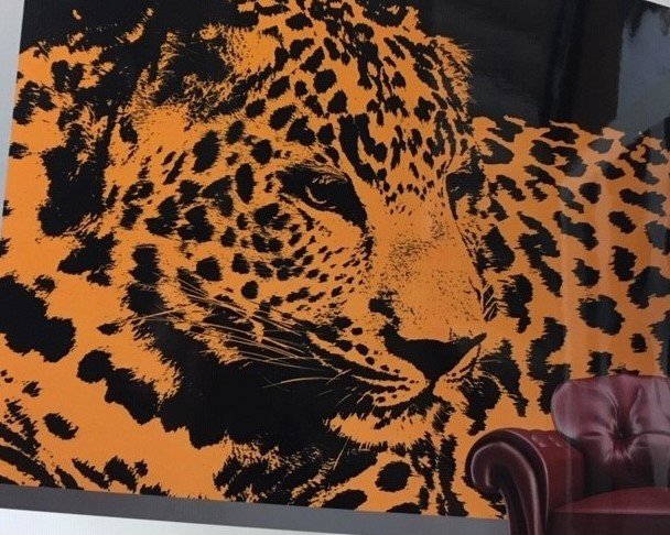 indirimli Leopar posteri T3547-tasarımlı-Ebat-3.50 X 2.80