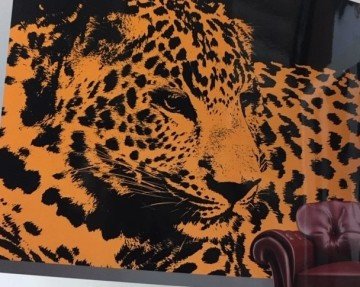 indirimli Leopar posteri T3547-tasarımlı-Ebat-3.50 X 2.80