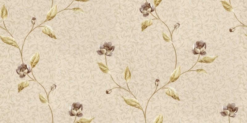Corte antica duvar kağıdı 2847-kahve-gül-desenli-dal-modelli