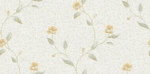 Corte antica 2850-yeşil-dallı-çiçekli-dokulu-desenli