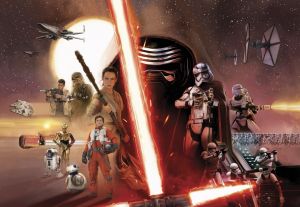 Komar 8-492 Star Wars EP7 Collage