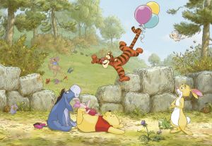 Komar 8-460 Winnie Pooh Ballooning Çocuk odaları