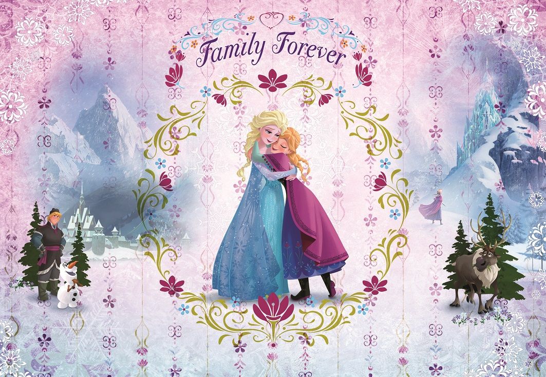 Komar 8-479 Frozen Family Forever Çocuk oyun odası