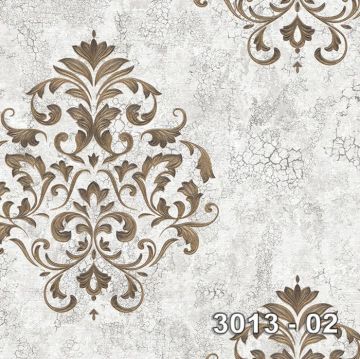 Armani 3013-02-damask-kahve-dokulu-çatlak zemin-eskitme